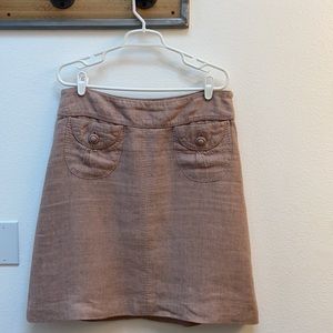 Adorable Anthropologie linen skirt